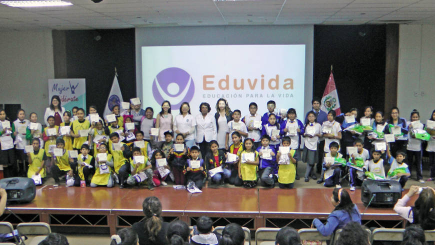 EDUVIDA realiza el “18 Encuentro Interdistrital de Niños Guías de Salud”